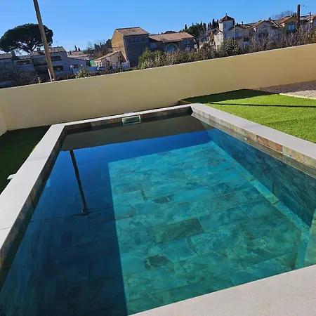 Beautiful House, Villa, Pool Azure Piscine Villa Magalas