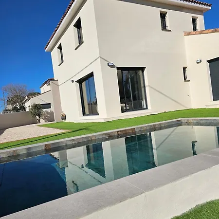 Beautiful House, Villa, Pool Azure Piscine ヴィラ
