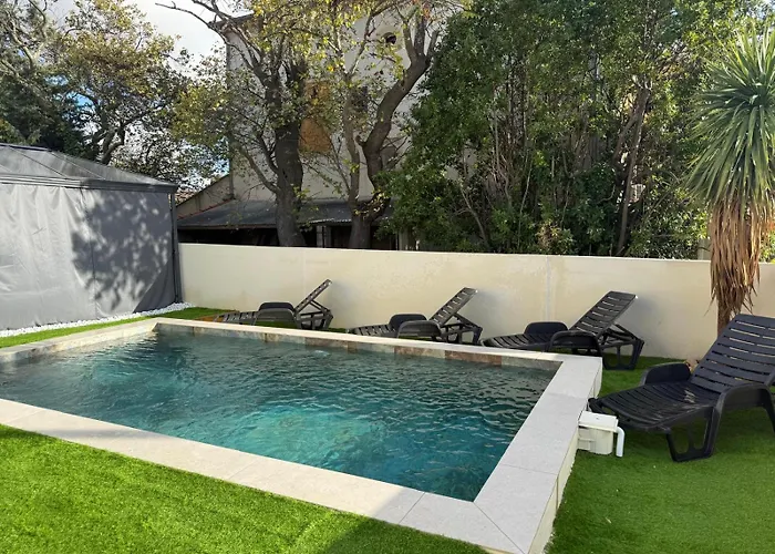 Beautiful House, Villa, Pool Azure Piscine Villa Magalas
